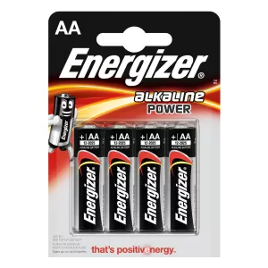 Energizer Алкална батерия Base, AA, LR6, 1.5 V, 4 броя