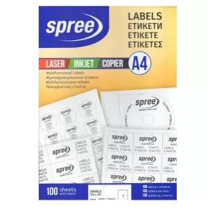 Етикети Spree 105.0х57.0 mm А4 100 л.