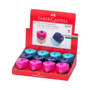 Faber-Castell Острилка Trend Auto, двойна, микс цветове