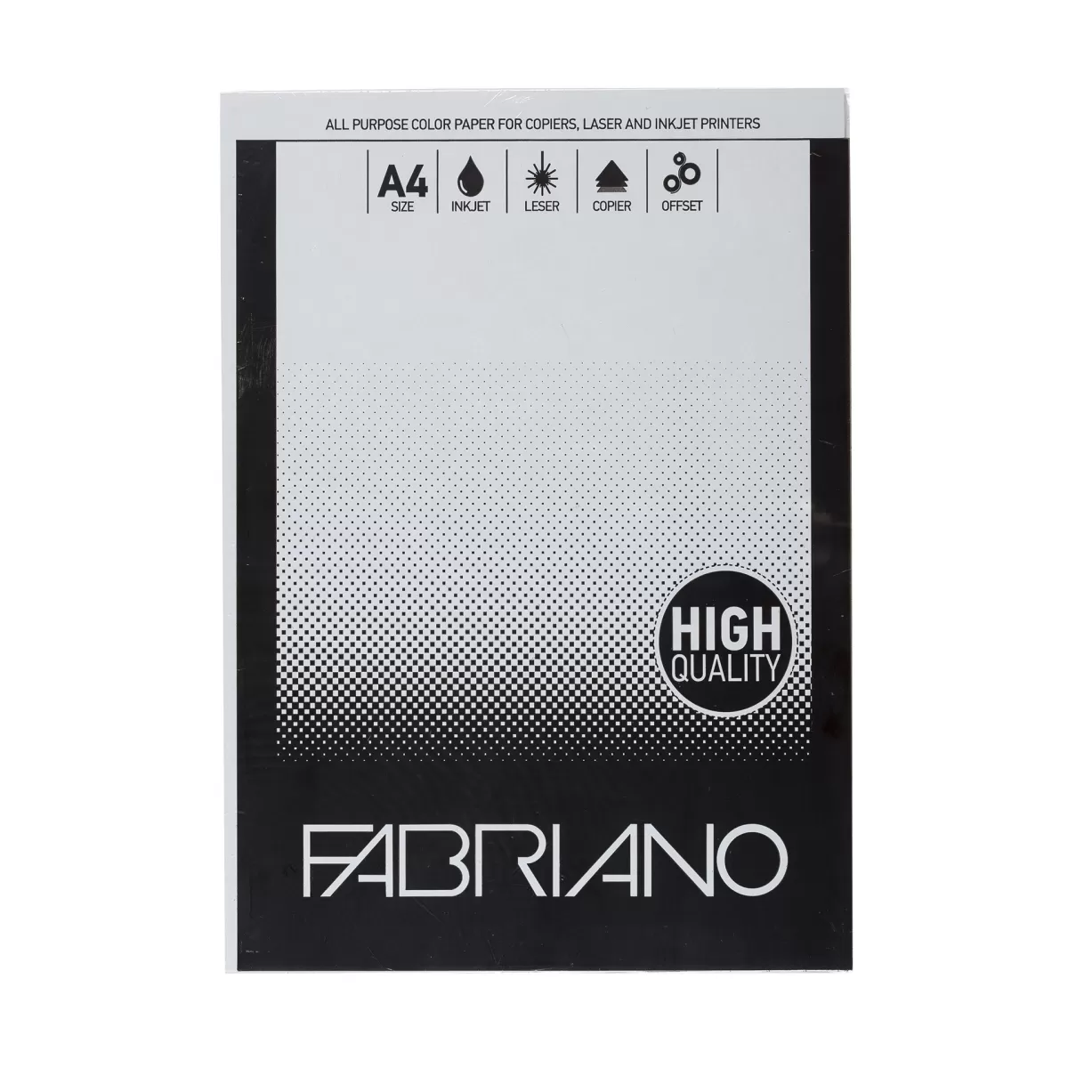 Fabriano Копирен картон, A4, 160 g/m2, сив, 50 листа