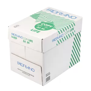 Fabriano Копирна хартия Copy Life, 85% рециклирана, A4, 80 g/m2, 500 листа, 5 пакета