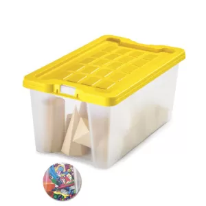 Faibo Кутия, 9 литра, с жълт капак