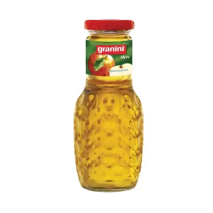 Granini Натурален сок, ябълка, 0.25 L, в стъклена бутилка