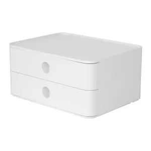 HAN Бокс Allison Smart-Box, с 2 чекмеджета, бял