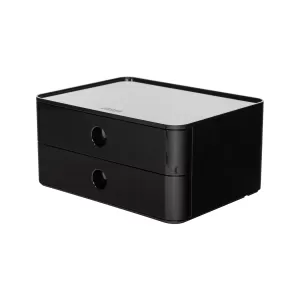HAN Бокс Allison Smart-Box, с 2 чекмеджета, черен