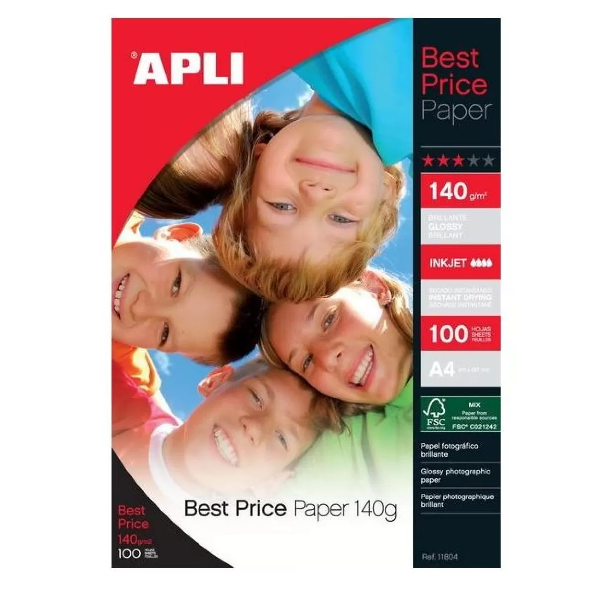 Хартия APLI Best Price фото гланц A4 140 g/m2