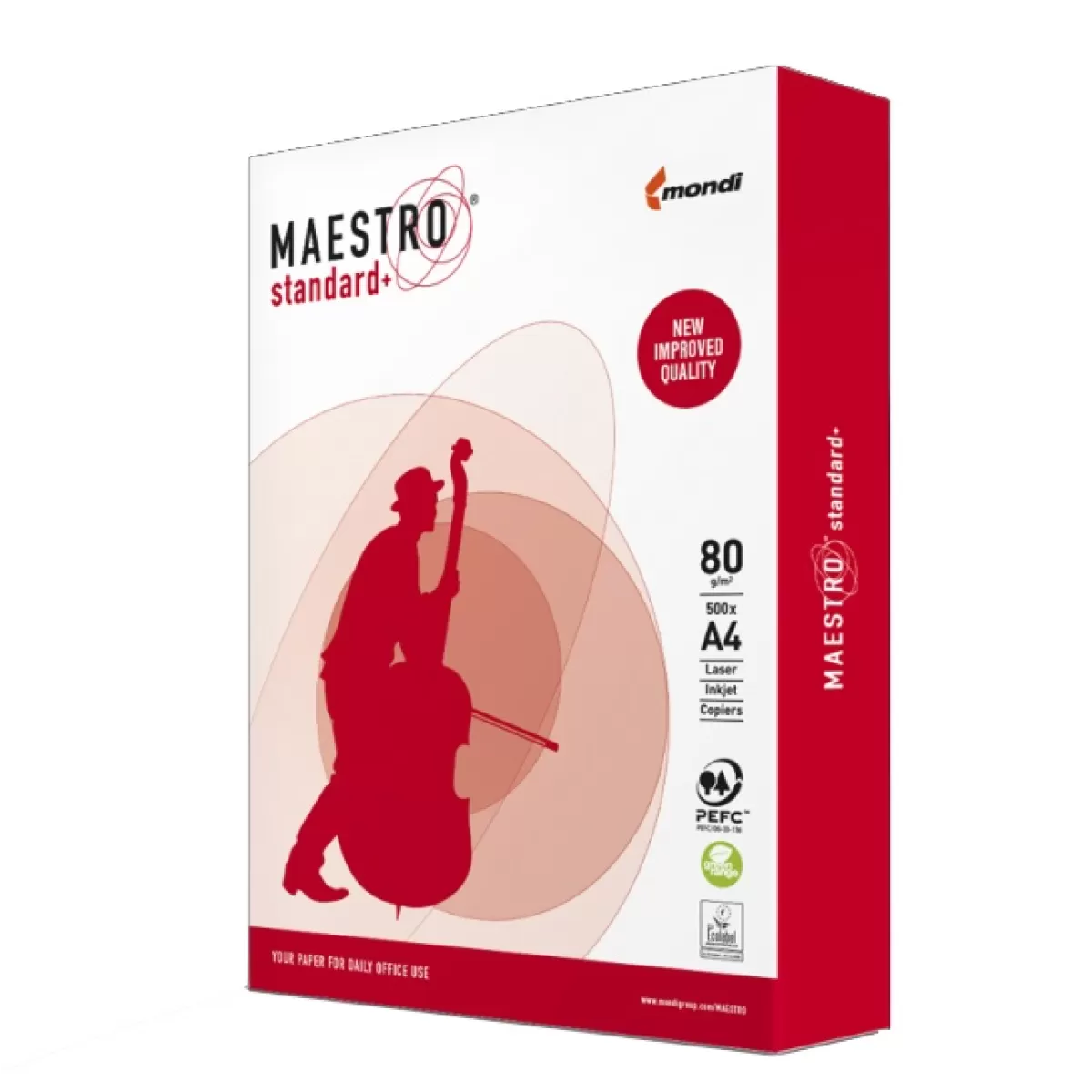 Хартия Maestro standard+ A4 500 л. 80 g/m2