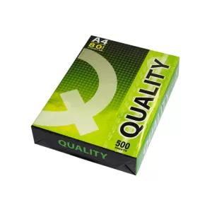 Хартия Quality Green A4 500 л. 80 g/m2