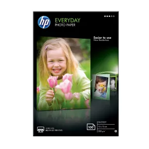 HP Фото хартия CR757A, 10 x 15 cm, 200 g/m2, гланц, 100 листа