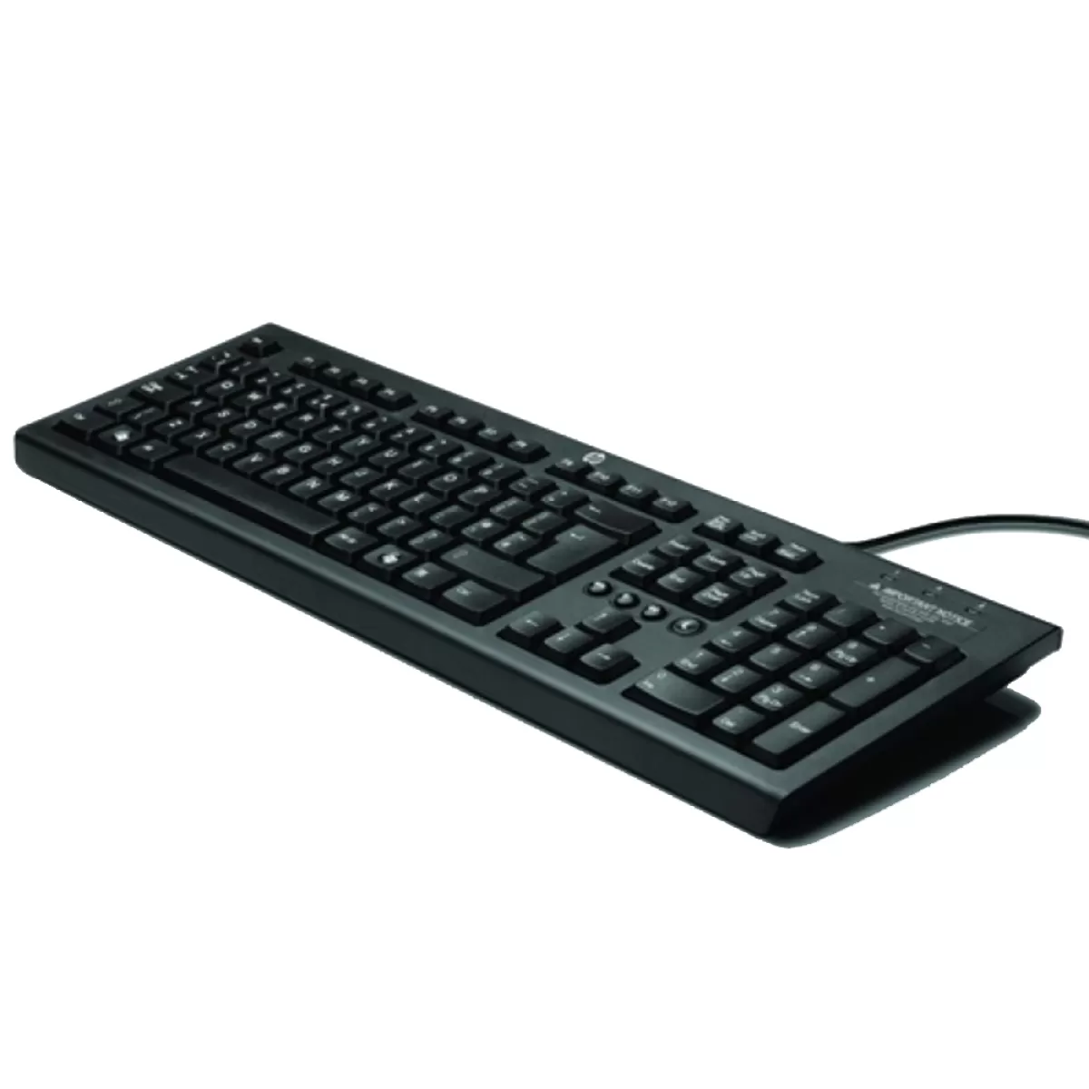 HP Клавиатура WZ972AA, жична, USB, черна