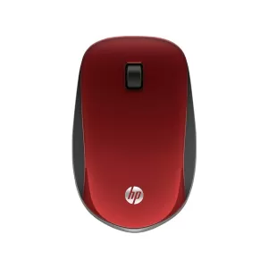 HP Мишка Z4000, безжична, оптична, USB, червена