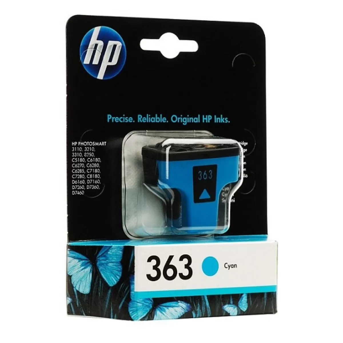 HP no. 363 патрон цветен cyan 4 ml