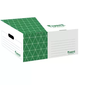 Кашон за архивни кутии Axent 560x365x265 Зелен