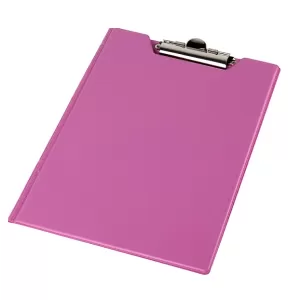 Клипборд Panta Plast с капак А5 Розов пастел
