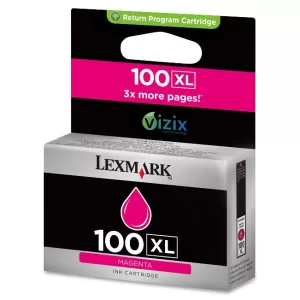 Lexmark no. 100XL глава цветна magenta