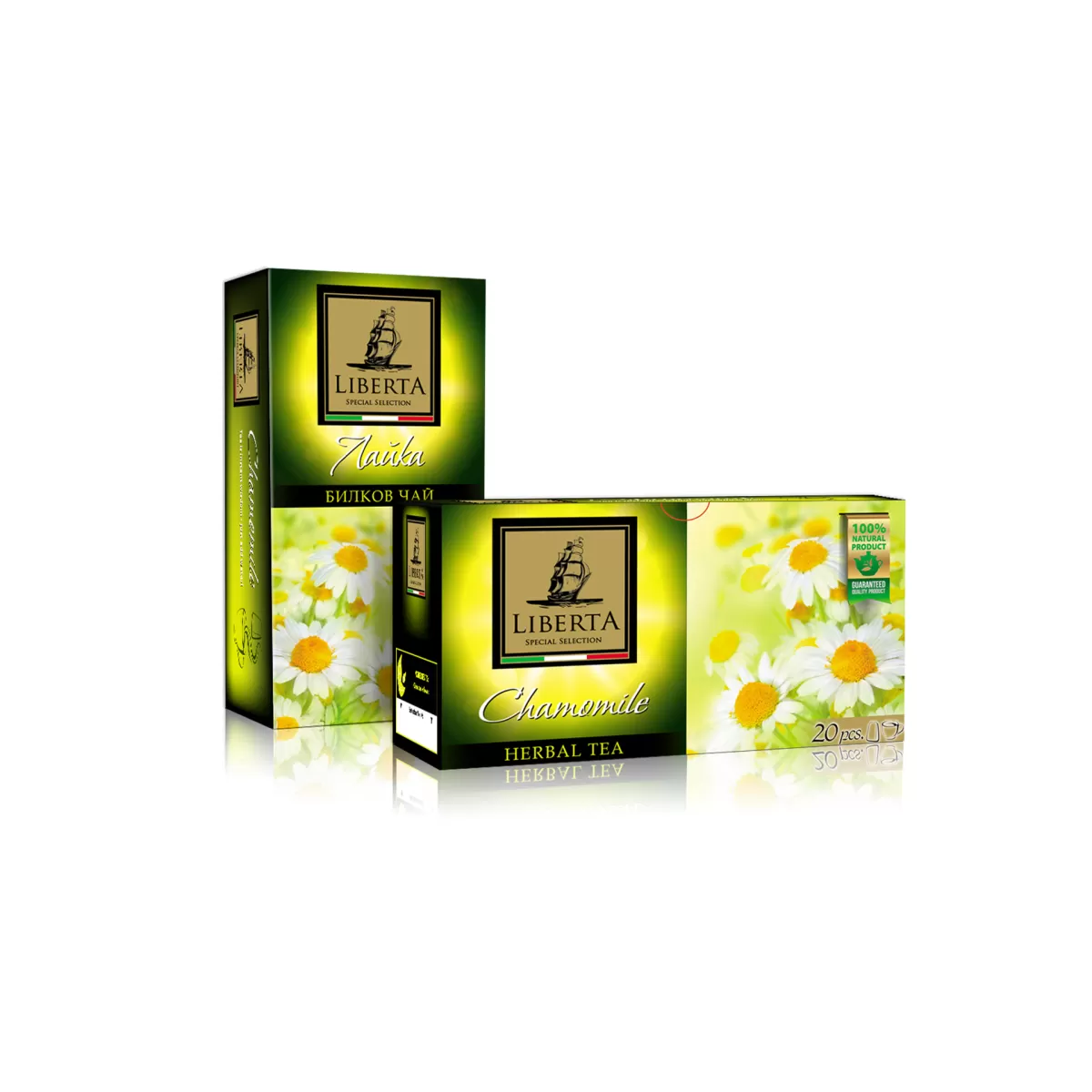 Liberta Чай „Лайка“, билков, 1.0 g, в пакетче, 20 броя