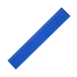 Линия, 20 cm, пластмасова, синя, 100 броя