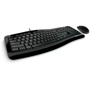 Microsoft Клавиатура и мишка 7ZJ-00007, с USB, черни