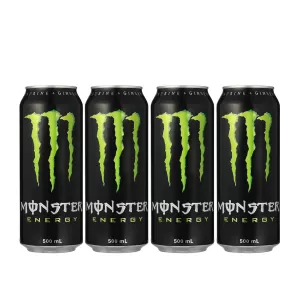 Monster Енергийна напитка, 500 ml, 4 броя