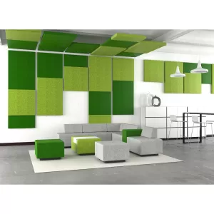 Narbutas Модулна мека мебел Jazz Chill Out, 600x600x400 mm, дамаска Berta черен