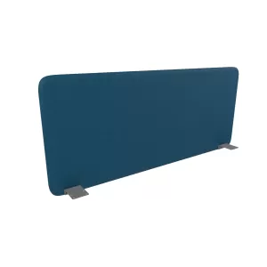 Narbutas Шумоизолиращ преграден панел за бюро Top 530, 1400x36x530 mm, дамаска Velito Presto син, сив метал