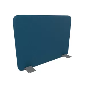 Narbutas Шумоизолиращ преграден панел за бюро Top 530, 700x36x530 mm, дамаска Velito Presto син, сив метал