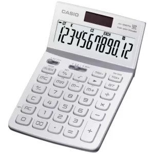 Настолен калкулатор Casio JW 200TV Бял