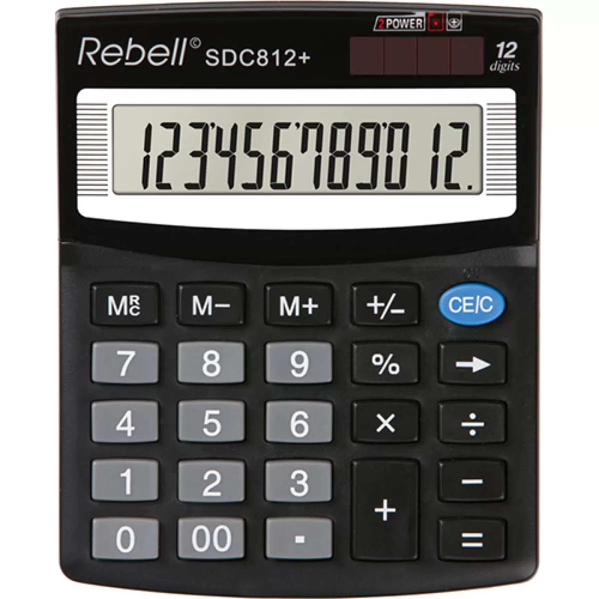 Настолен калкулатор Rebell SDC812+