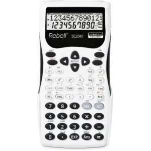 Научен калкулатор Rebell SC2040 Бял с черно