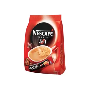 Nescafe Разтворимо кафе 3in1 Classic, 17.5 g, в пакетче, 10 броя