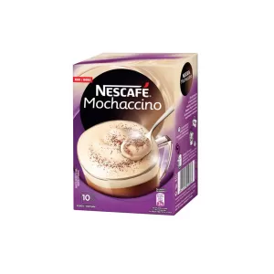 Nescafe Разтворимо кафе Mochaccino, 15 g, в пакетче, 10 броя