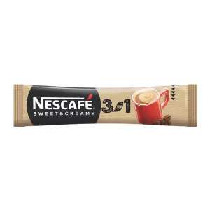 Nescafe Разтворимо кафе 3in1 Sweet&Creamy, 17 g, в пакетче, 28 броя