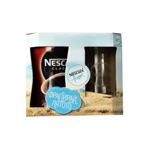 Nescafe Разтворимо кафе Classic, 250 g, с чаша за фрапе