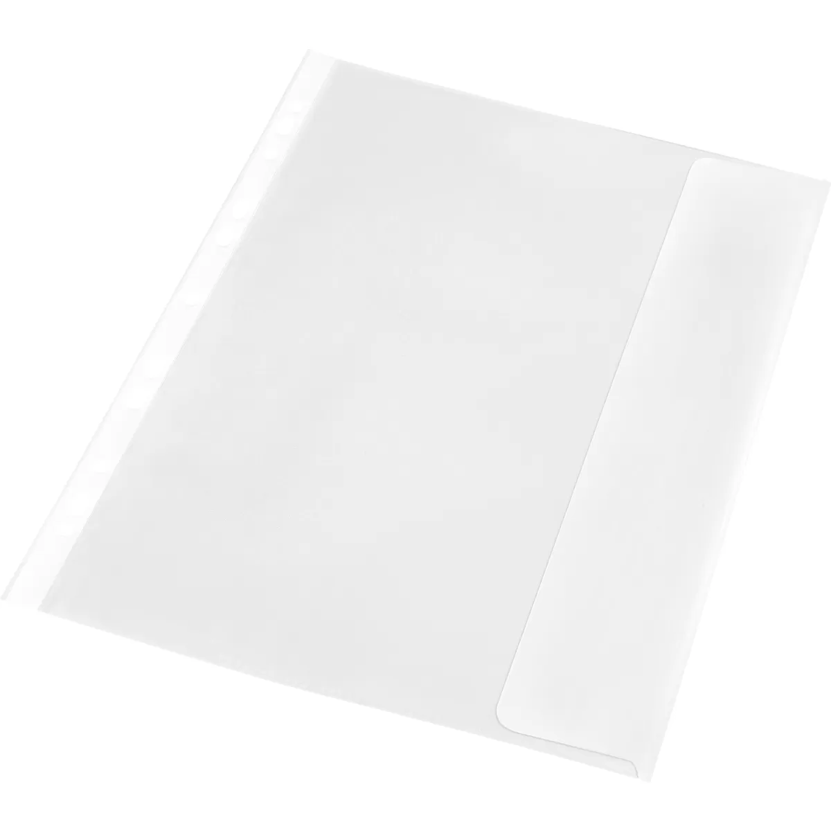Panta Plast Джоб за документи, с капак, A4, 140 µm, мат, 10 броя