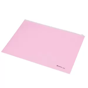 Panta Plast Папка Focus, A4, с цип, розова