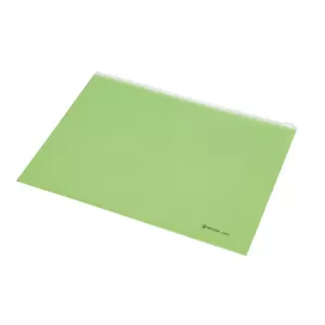 Panta Plast Папка Focus, A4, с цип, светлозелена