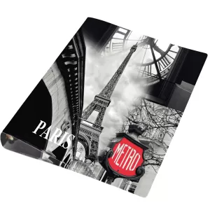Panta Plast Папка Paris Collection, PP, с 2 ринга, A4