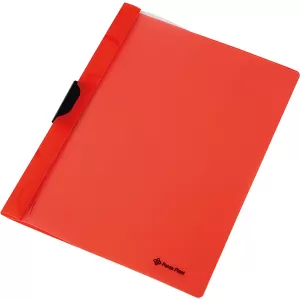 Panta Plast Папка, с клип, A4, червена