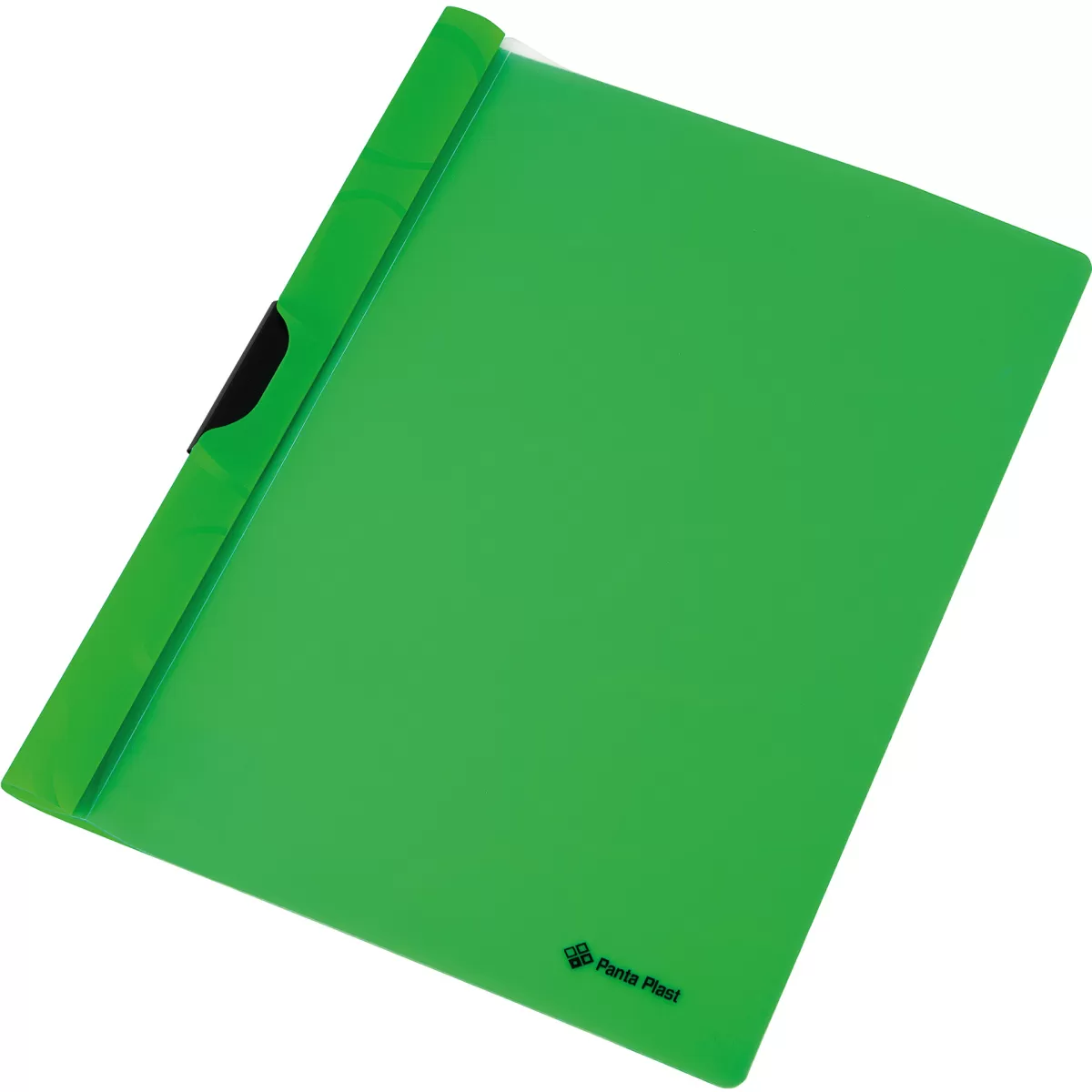 Panta Plast Папка, с клип, A4, зелена