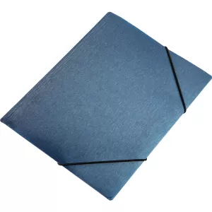 Panta Plast Папка Simple, PP, с ластик, синя