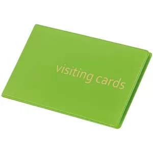 Panta Plast Визитник, за 24 визитки, светлозелен