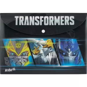 Папка джоб с копче Kite Transformers А4