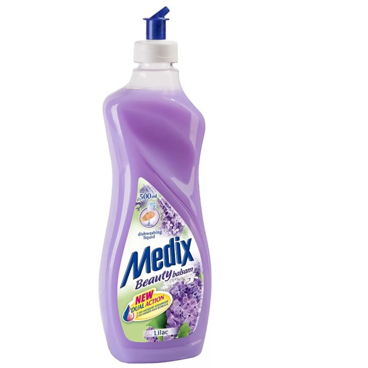 Преп. за съдове Medix balsam Lilac 500 ml