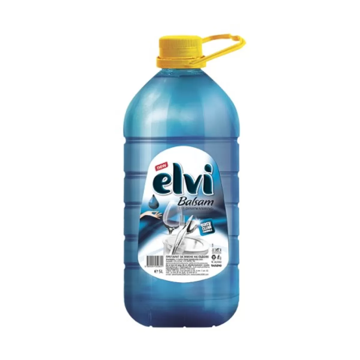 Препарат за съдове балсам Elvi син 5 l