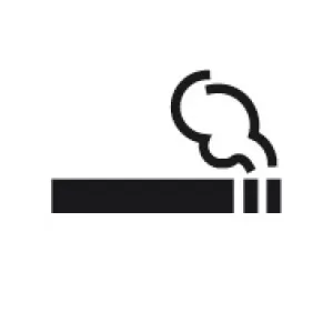 Самозалепващ знак Apli Място за пушене