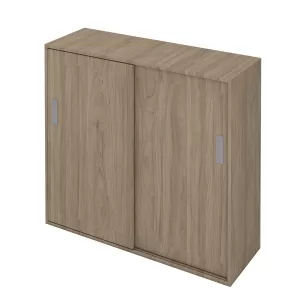 Шкаф S12, с плъзгащи врати, 120 x 45 x 120 cm, цвят лукс