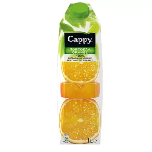 Сок Cappy портокал 100% 1 l