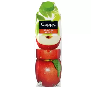Сок Cappy ябълка 1 l