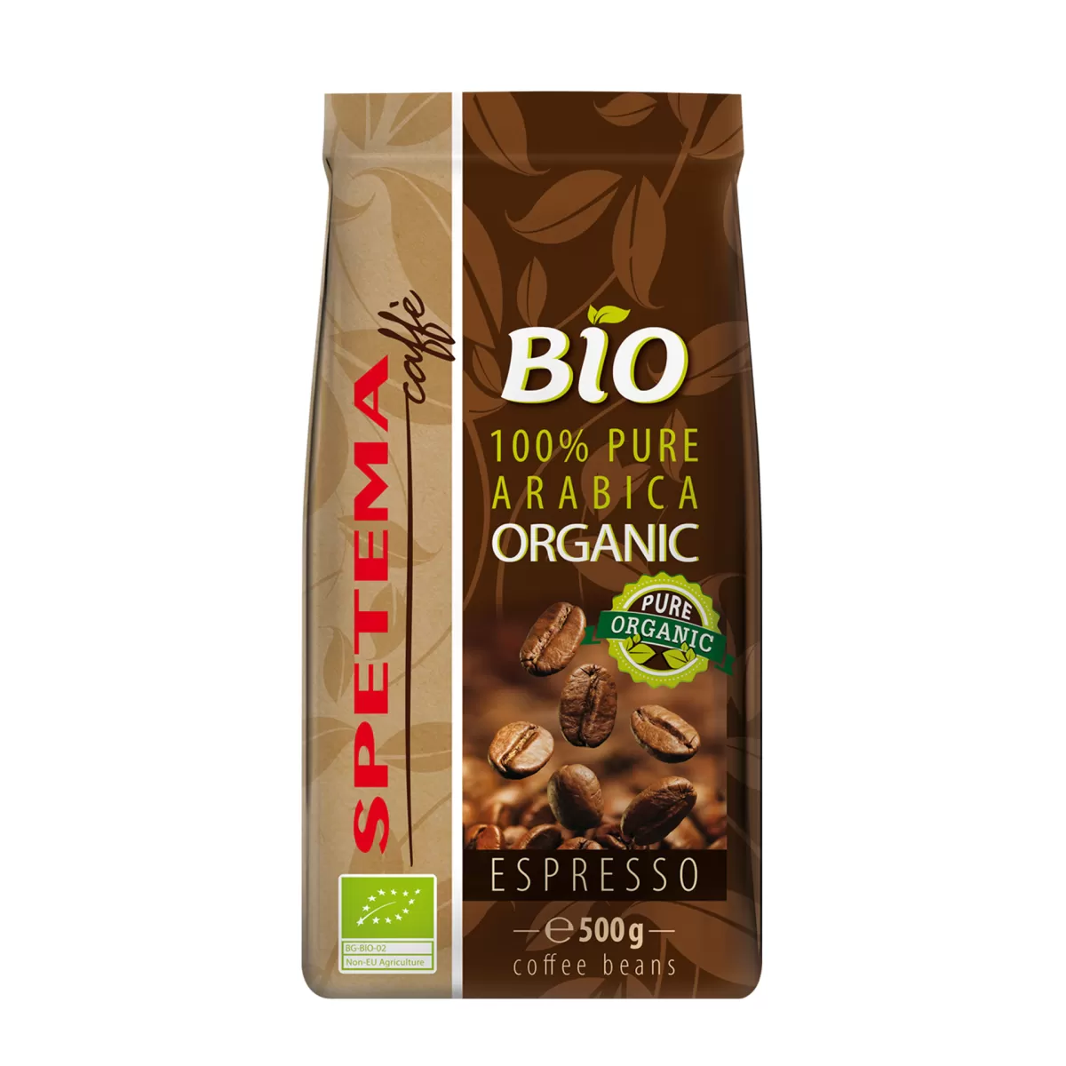 Spetema Кафе на зърна Bio, 500 g