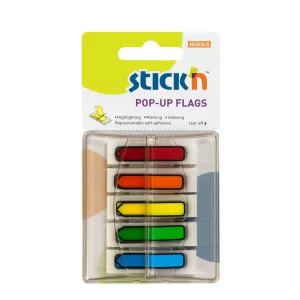 Stick'n самозалепващи индекси стрелка 45/12 mm 150 листа 5 цвята